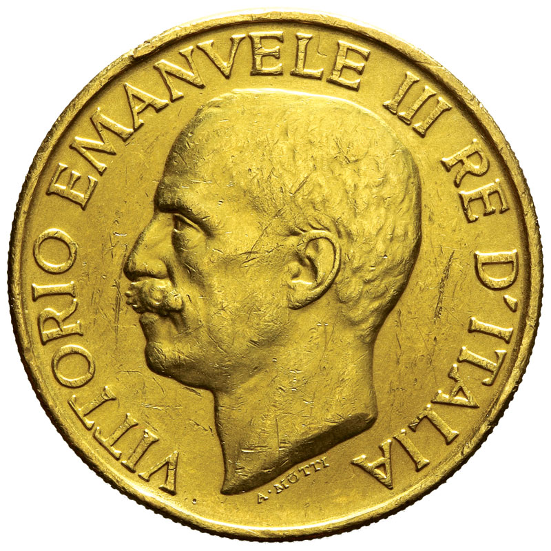 REGNO D'ITALIA - Vittorio Emanuele III - 100 Lire Fascio - 1923 - Roma ...